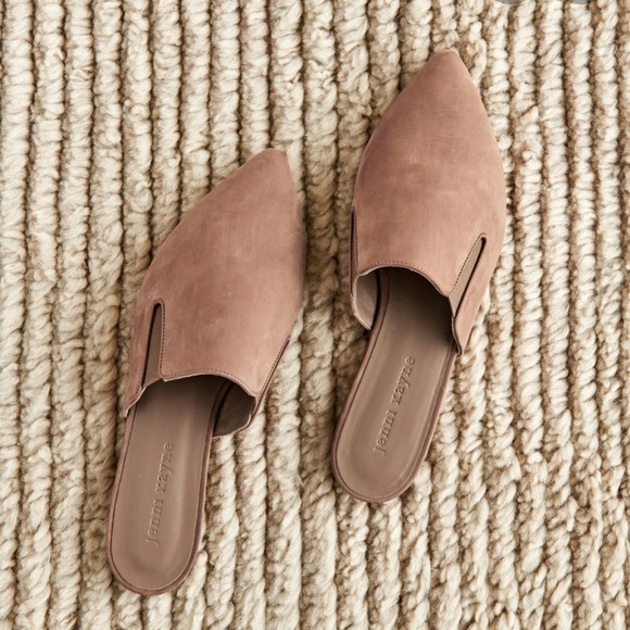 Jenni Kayne Shoes - Jenni Kayne Oiled Leather mules 39 taupe